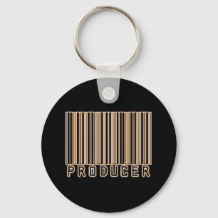 Producer Barcode Keychain