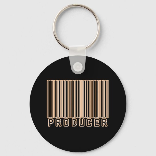 Producer Barcode Keychain (Front)