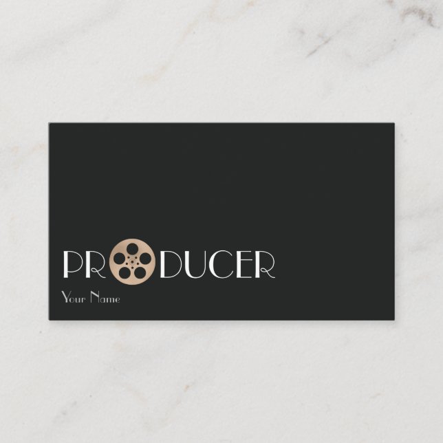 Producer Business Card (Front)