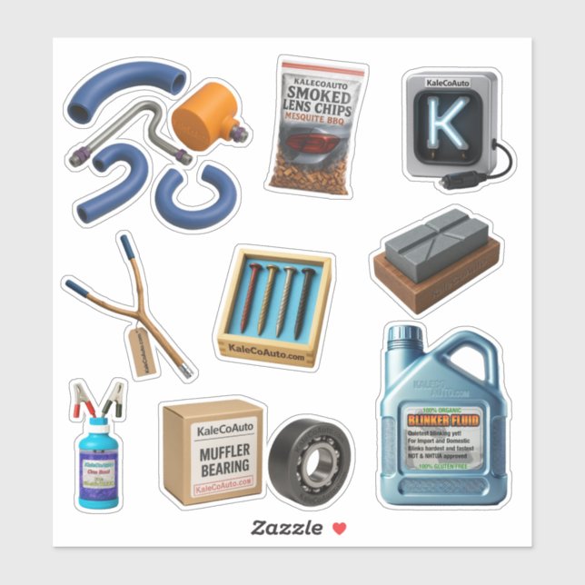 Product Assortment 2 Sticker (Sheet)