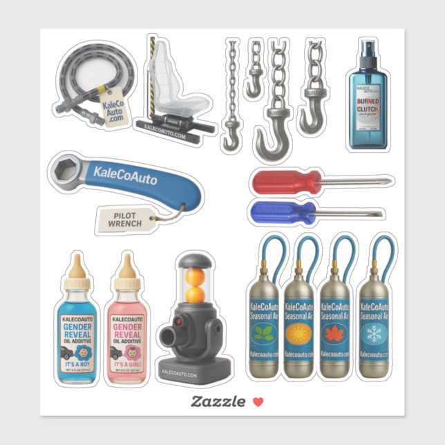 Product Assortment 3 Sticker (Sheet)