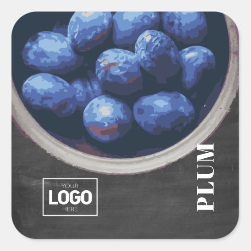 Product Brandy Plum Logo Stickers