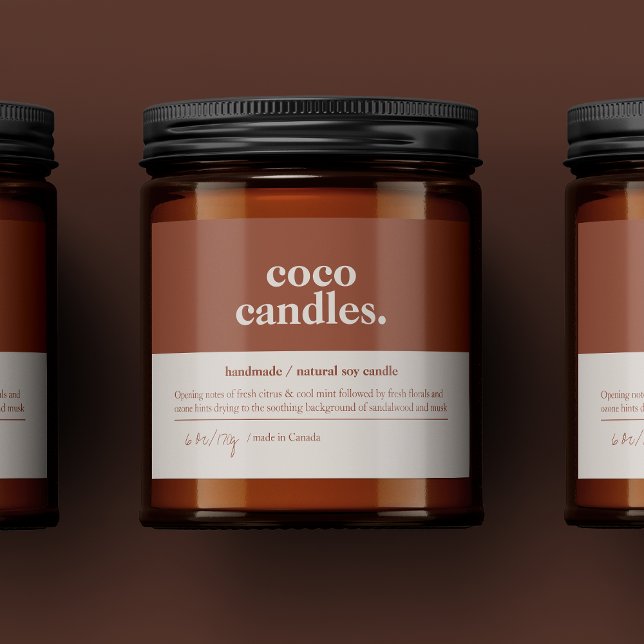 Product Candle Label (Creator Uploaded)
