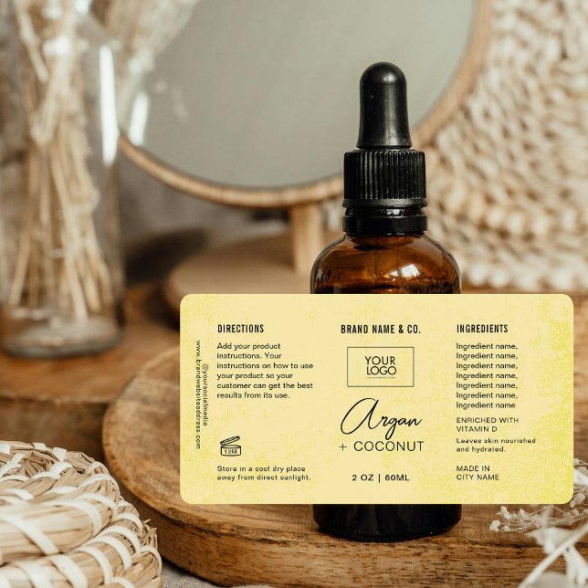  Product Customizable Cream Rustic Label (Creator Uploaded)