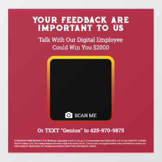 Product Genius Wall Decal 12x12 - Moes