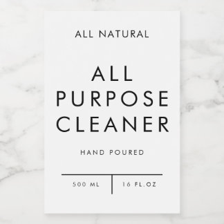 product label organization storage - CLEANER