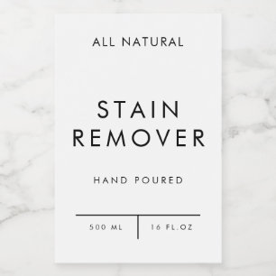 product label organization storage - STAIN REMOVER