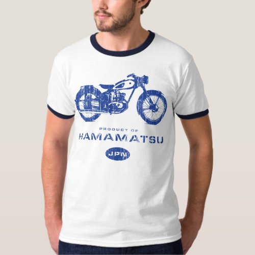 Product of Hamamatsu JPN vintage blue T_Shirt