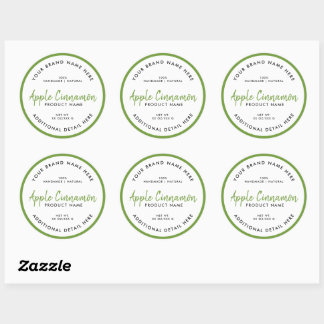 Product Round Label