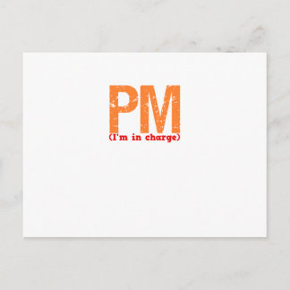 Production Manager Description Postcard