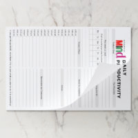 Custom Large Writing Paper Pad | Zazzle