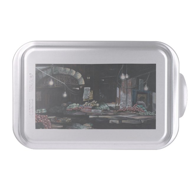 Products of a Struggled Harvest, Jerusalem Cake Pan (Front)