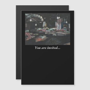 Products of a Struggled Harvest, Jerusalem Magnetic Invitation