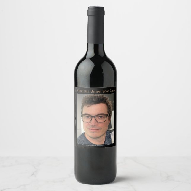 Prof Mattias Desmet Book Launch Label by Rose (Front)