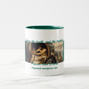 Prof Olsen @ Large_Blog Banner Two-Tone Coffee Mug