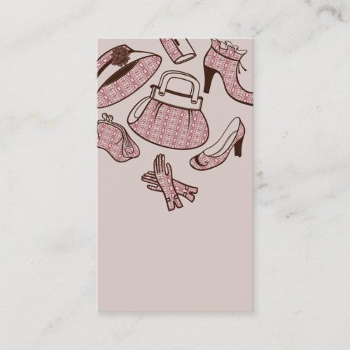 professinal shoe bag dealer business card template