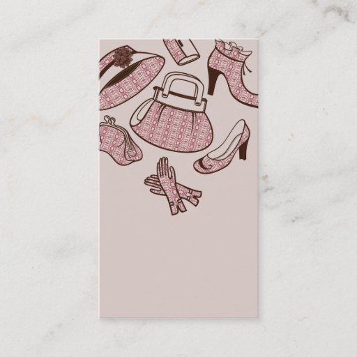 Customizable professinal shoe bag dealer business card template