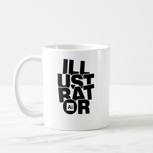 Profession Job Work _ Illustrator Premium  Coffee Mug