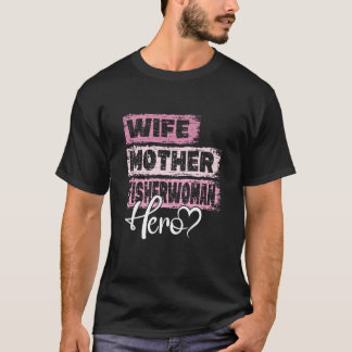 Profession mom hero mother fisherwoman 2 T-Shirt