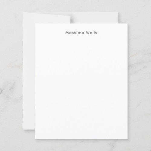 Profession Plain Simple White Attractive