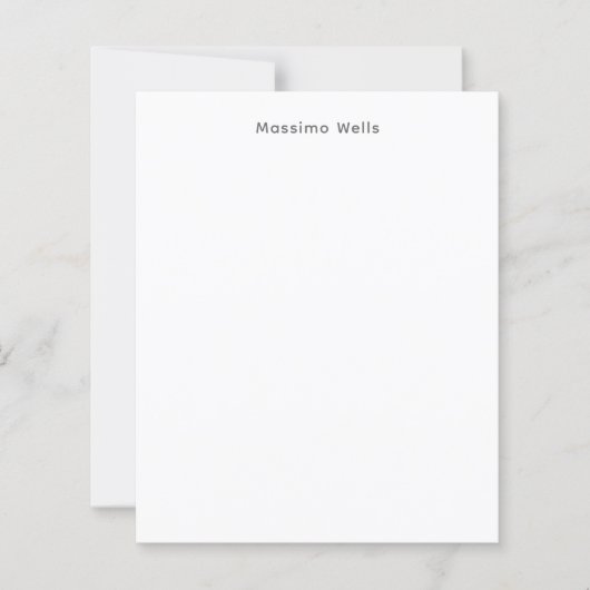 Profession Plain Simple White Attractive (Front)