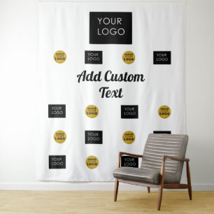 Professional 2 Custom Business Logo Backdrop