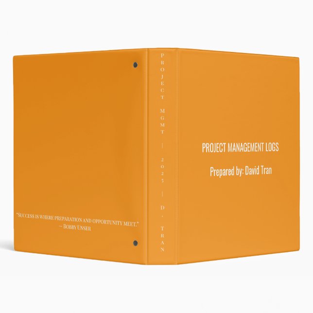 Professional 3-Ring Organizer for Work & School 3 Ring Binder (Background)