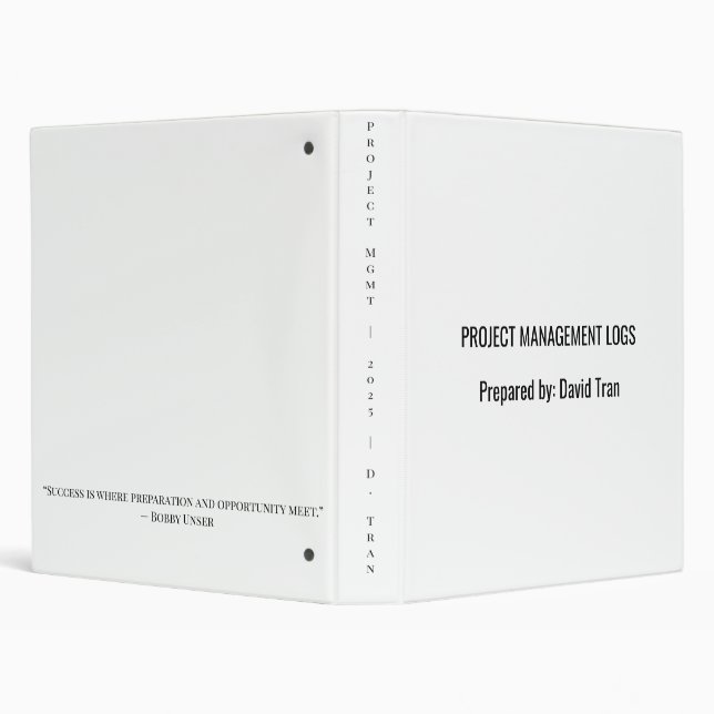 Professional 3-Ring Organizer for Work & School 3 Ring Binder (Background)