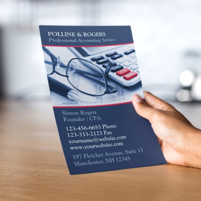 Professional Accountant Services Flyer Template (Creator Uploaded)