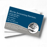 Professional Accounting Service Business Cards New