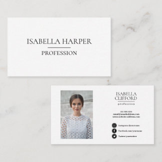 Professional Actor Headshot  Social Media Icon Business Card