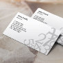 Professional Actuary Random Numbers Typography Business Card