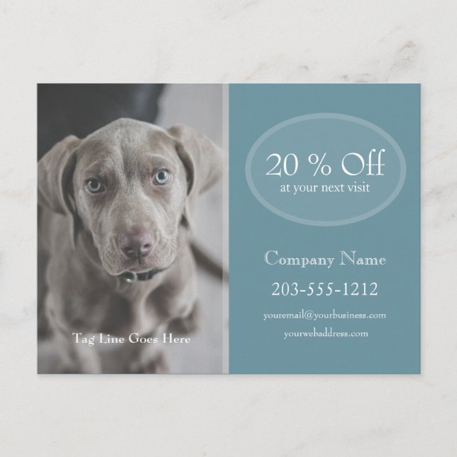 Professional Advertising Postcard - HAMbyWG (Front)