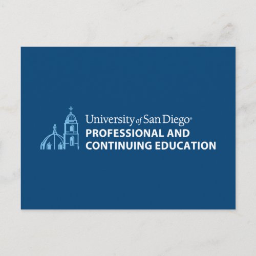 Professional and Continuing Education Postcard