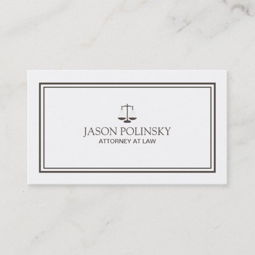 Professional and Modern Attorney Business Card Templates