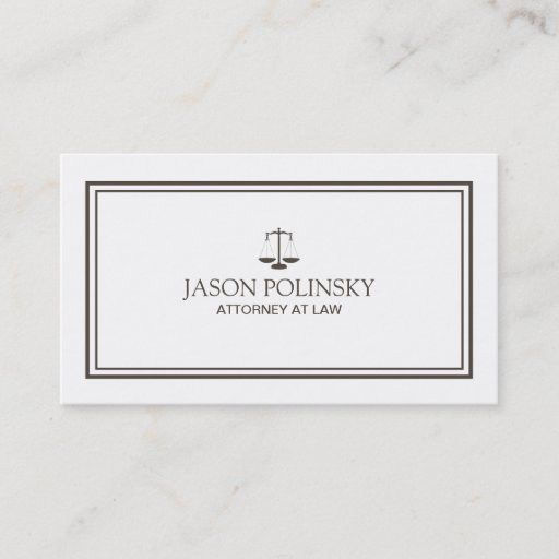 Customizable Professional and Modern Attorney Business Card Templates