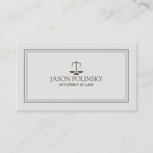 Professional and Modern Attorney Business Card Templates