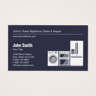 Appliance Repair Business Cards &amp; Templates | Zazzle
