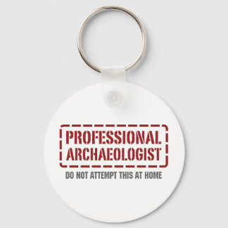 Professional Archaeologist Keychain