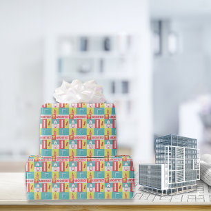 Professional Architect Iconic Designed Wrapping Paper