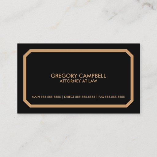 Customizable Professional / Attorney Business Cards
