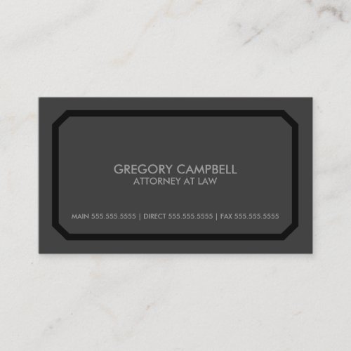 Professional / Attorney Business Cards