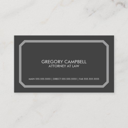 Professional / Attorney Business Cards