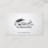 Professional Auto Dealer Car Sales Auto Trader Business Card (Front)
