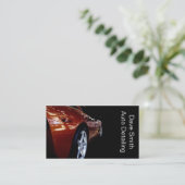 Professional Auto Detailer Business Card (Standing Front)