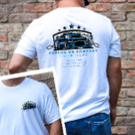 Professional Auto Detailing Logo Mobile Car Wash T-Shirt<br><div class="desc">Elevate your car wash business with our Blue Professional Auto Detailing Logo Mobile Car Wash T-Shirt. Designed specifically for car wash professionals, this shirt features a sleek car wash logo that represents your commitment to excellence in mobile auto detailing. The vibrant blue color adds a professional touch, making it perfect...</div>