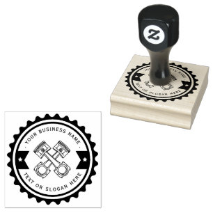 Professional Auto mechanic Rubber Stamp