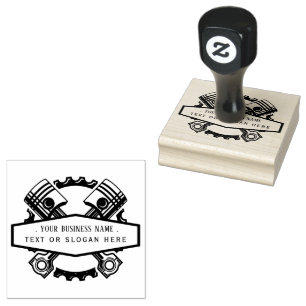 Professional Auto mechanic Rubber Stamp