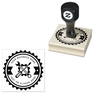 Professional Auto mechanic Rubber Stamp