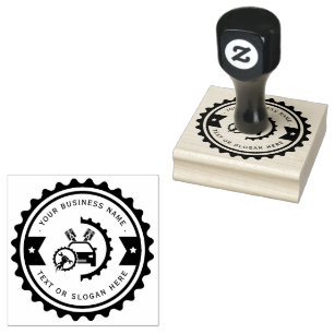 Professional Auto mechanic Rubber Stamp